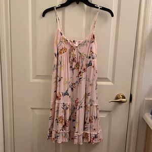 Casual Pink Summer Dress